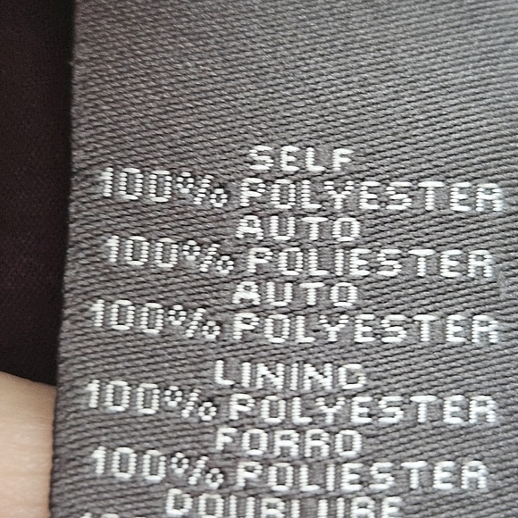 Vince Camuto Faux Leather Sheath Asymmetrical Neckline Size 10 Purple Whimsigoth - Picture 8 of 11